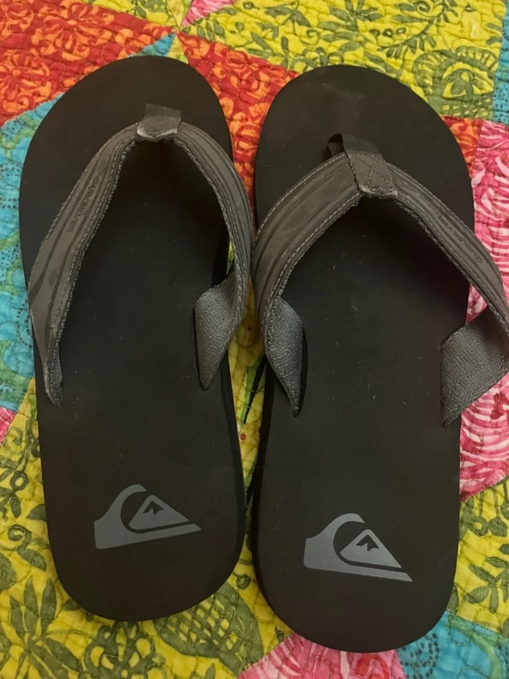 Quiksilver Black Men's Thong Sandals